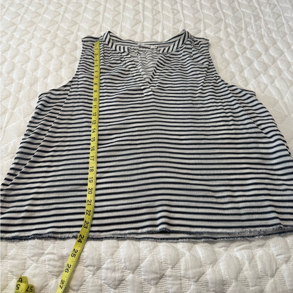 Striped Sleeveless Women's Top